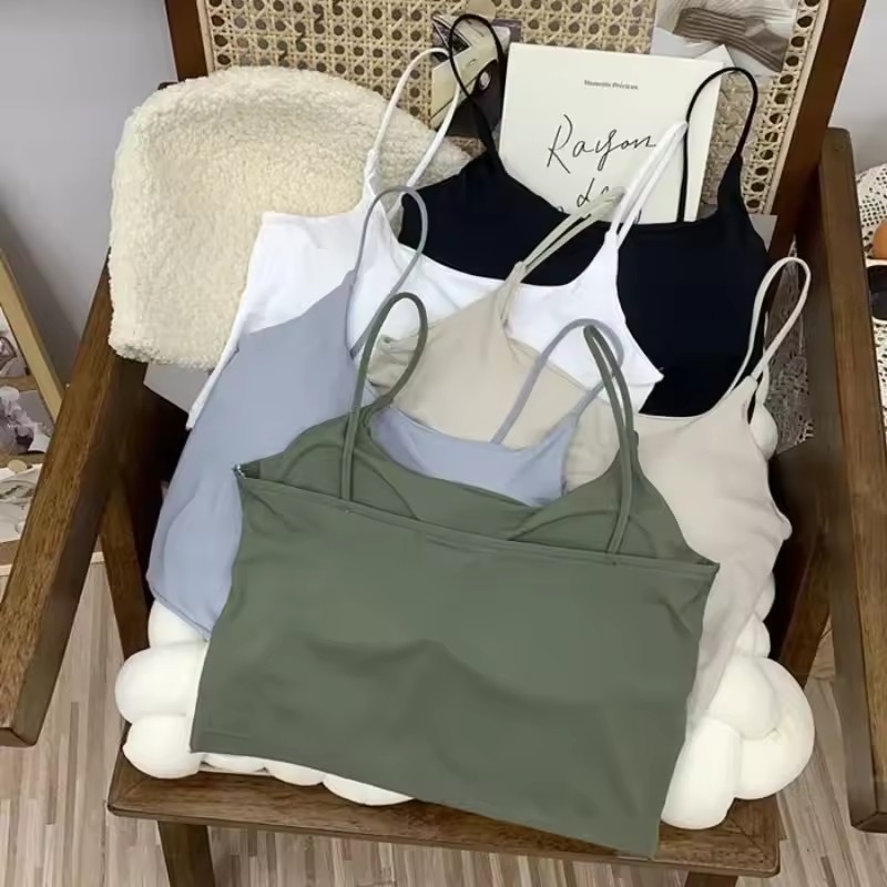 T Shirt Bra Seamless - Vrouwen Naadloze Ijs Zijde Gewatteerde Hemdje