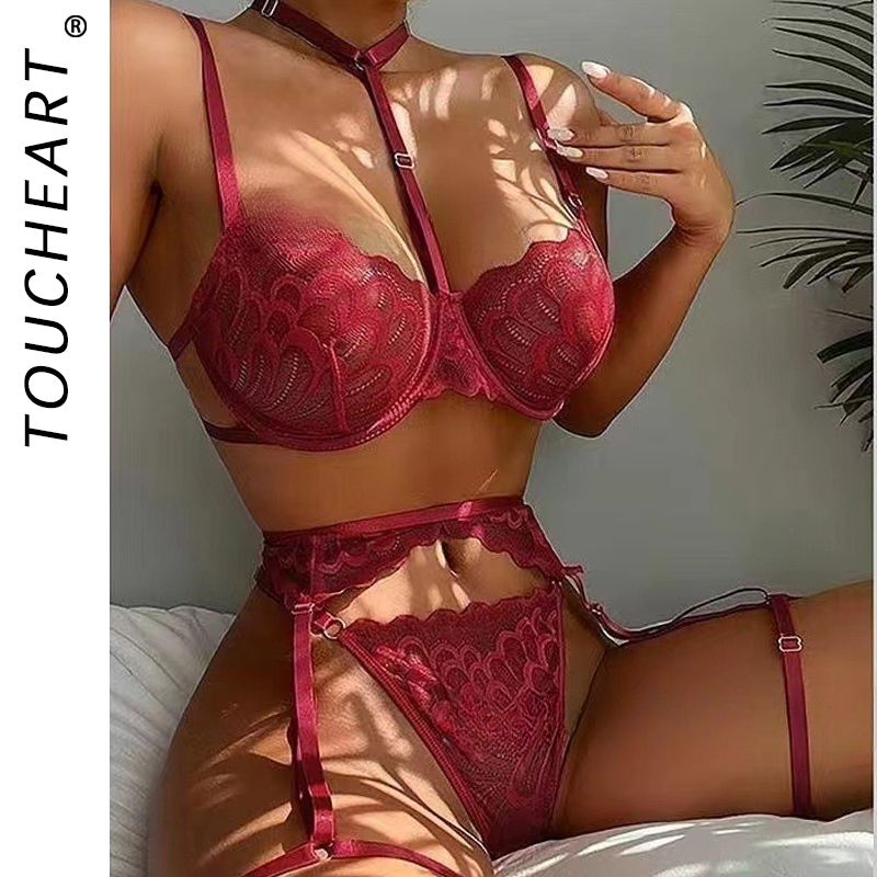 Sheer Bra Lace - Toucheart Sexy Interessant Ondergoed Voor Vrouwen