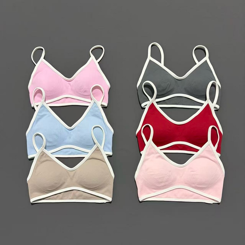Plunge Bra Push Up - Dames sportbeha verstelbare hoge ondersteuning gymkleding