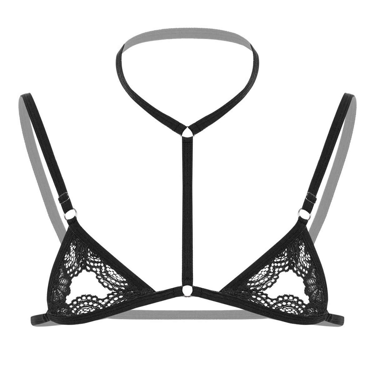 Sheer Bra Lace - Sexy Mannen Harnas Erotische Beha Man