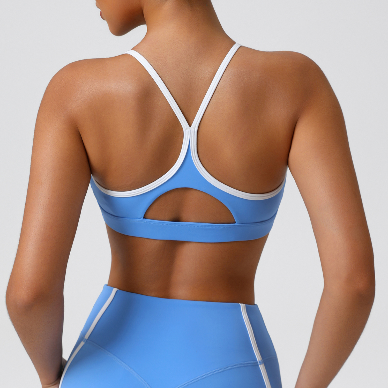 Sports Bra Racerback - Rekbaar zacht sportondergoed Dames High Impact