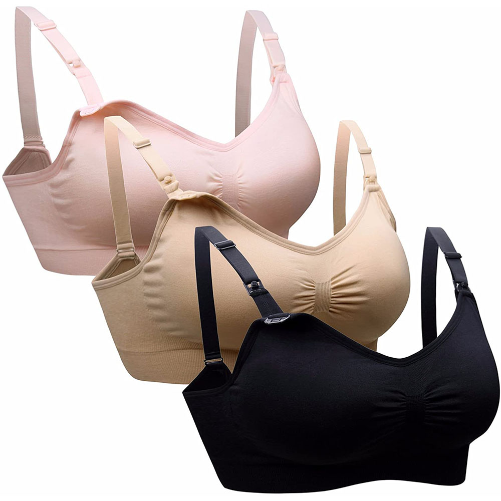 Sleep Bra Bralette - Dames moederschap voedingsbeha moeder naadloze clip-down