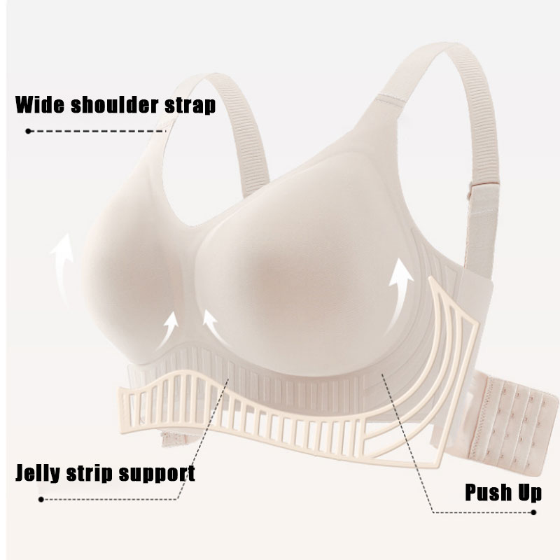 Minimizer Bra Women - Grote maat draadloze bh's met volledige