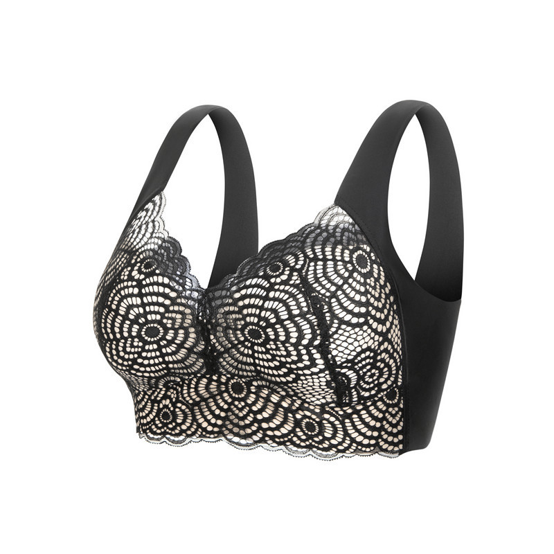 Wirefree Bra Comfort - L'bellagiovanna Draadloze kanten bh-tanktop voor dames,