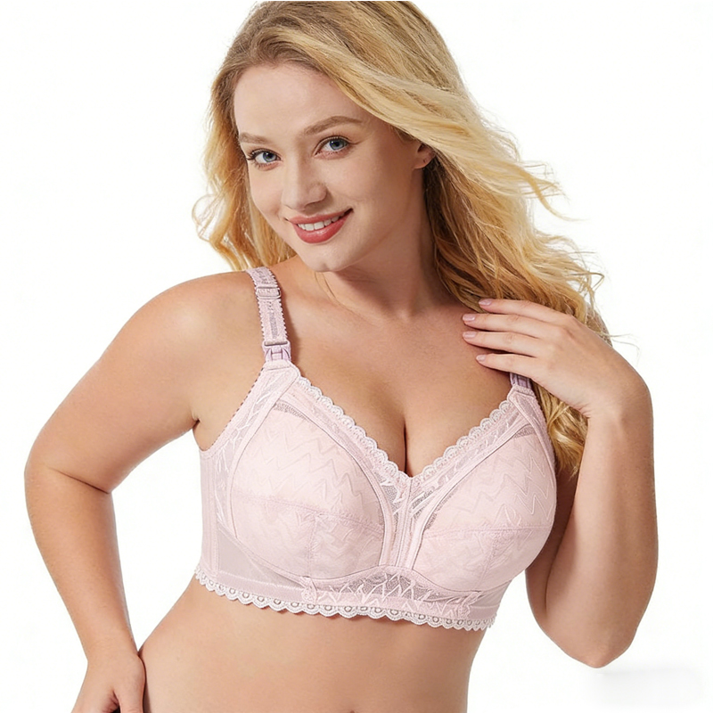 Nursing Bra Clip - Plus Size EFG Cup Kanten Trim