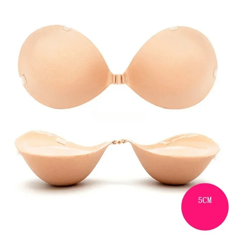 Backless Bra Sticky - 5 cm/6 cm Siliconen Push Up