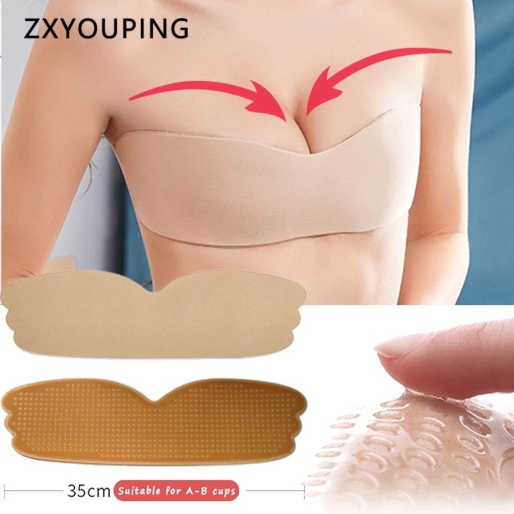 Push Up Bra Silicone - Herbruikbare Tepel Tape Een Stuk Borsten