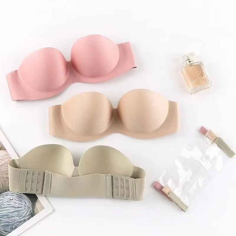 Underwire Bra Padded - Sexy strapless push-up bh voor dames,