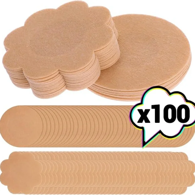 Strapless Bra Adhesive - 10/100 Stuks Vrouwen Tepel Cover Zelfklevende