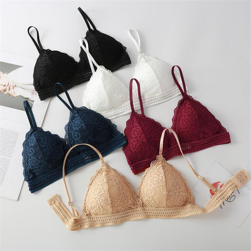Sheer Bra Lace - 2026 Damesbeha Nieuwe Franse Driehoekige Cup
