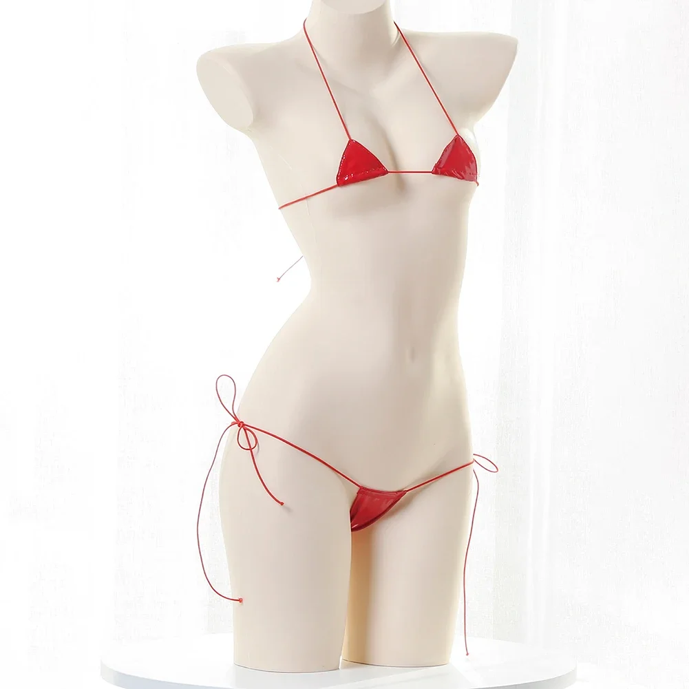 Lace Bralette Set - Nieuwe dames sexy lingerie lederen bikini