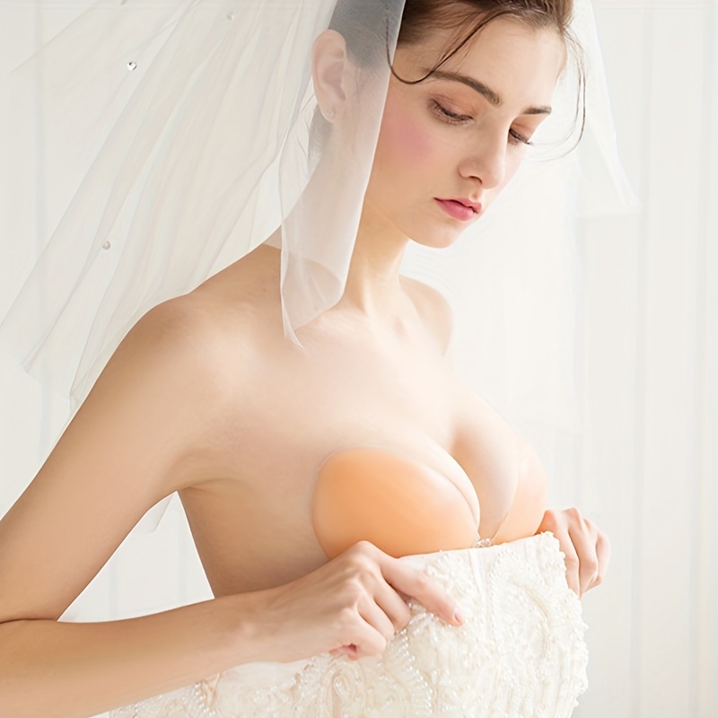 Vrouwelijke siliconen borstpat - Plunge Bra Push Up recensie en prijs