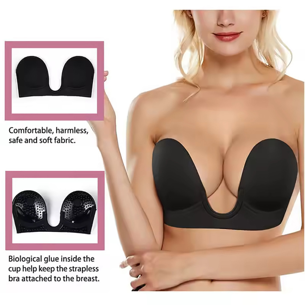 Kleverige beha Diepe decolleté - Backless Bra Sticky recensie en prijs