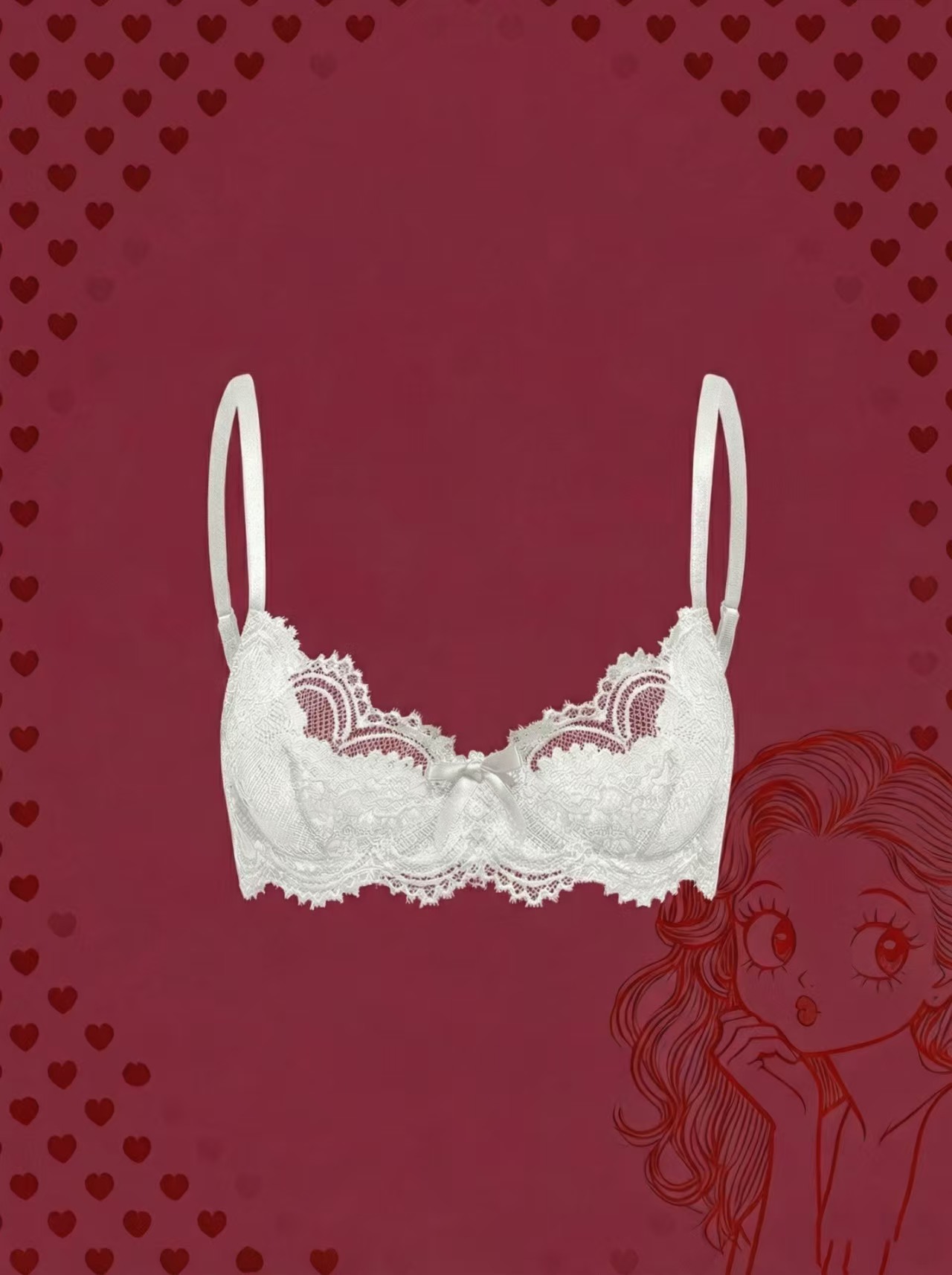 Plus size bh voor dames, sexy  - Plunge Bra Push Up recensie en prijs