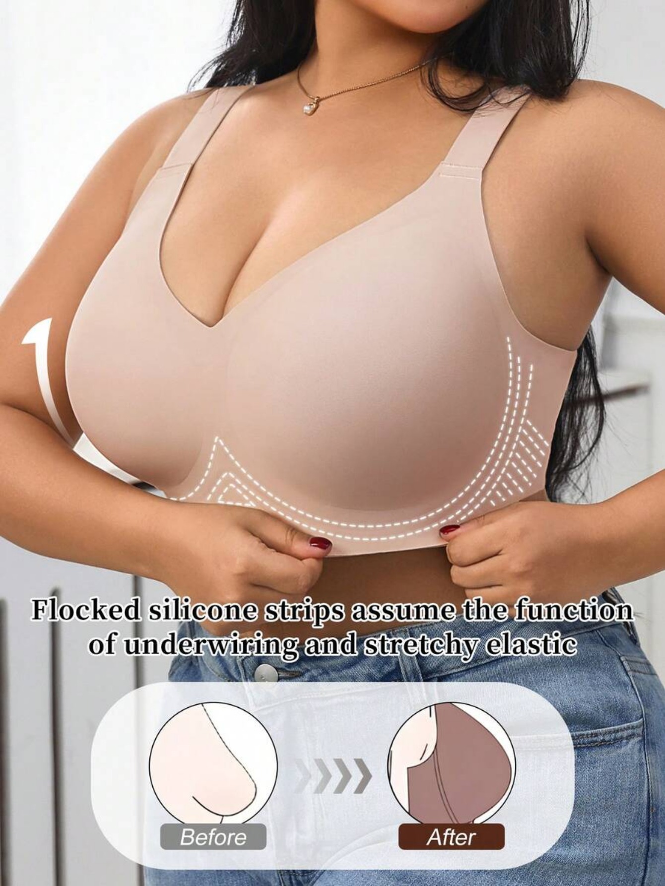 Sportbeha met hoge ondersteuni - Wirefree Bra Comfort recensie en prijs