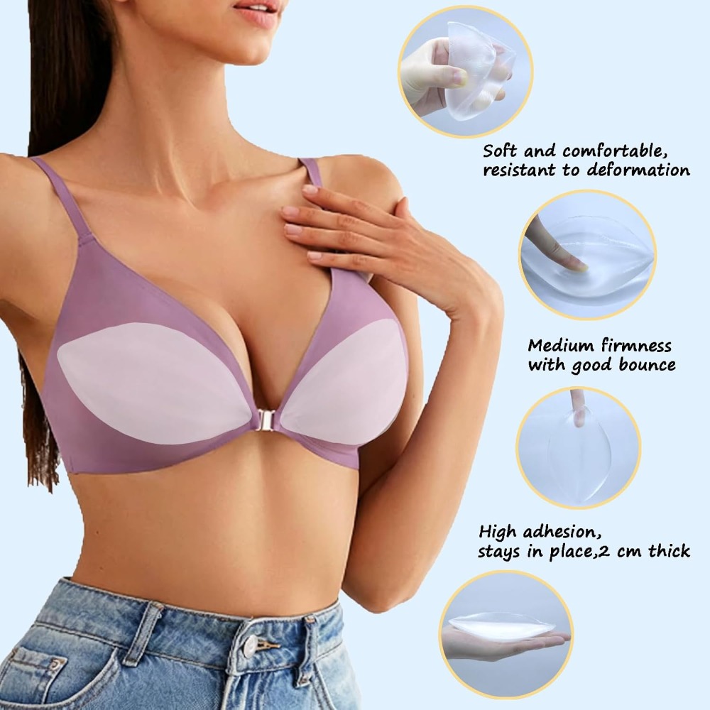 Zelfklevende siliconen bh-inle - Push Up Bra Silicone recensie en prijs