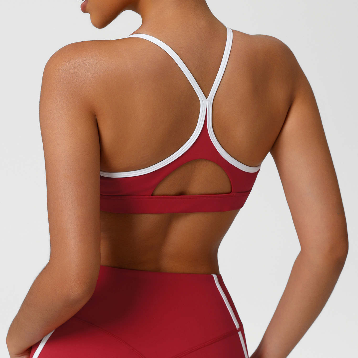 Rekbaar zacht sportondergoed D - Sports Bra Racerback recensie en prijs
