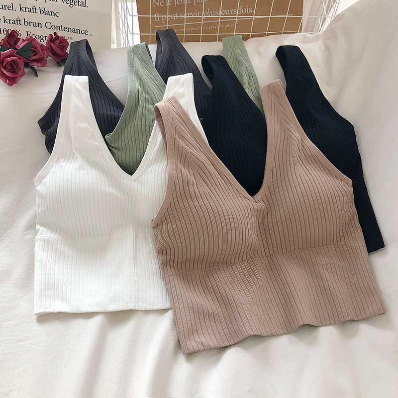Dames tank crop tops vrouwelij - T Shirt Bra Seamless recensie en prijs