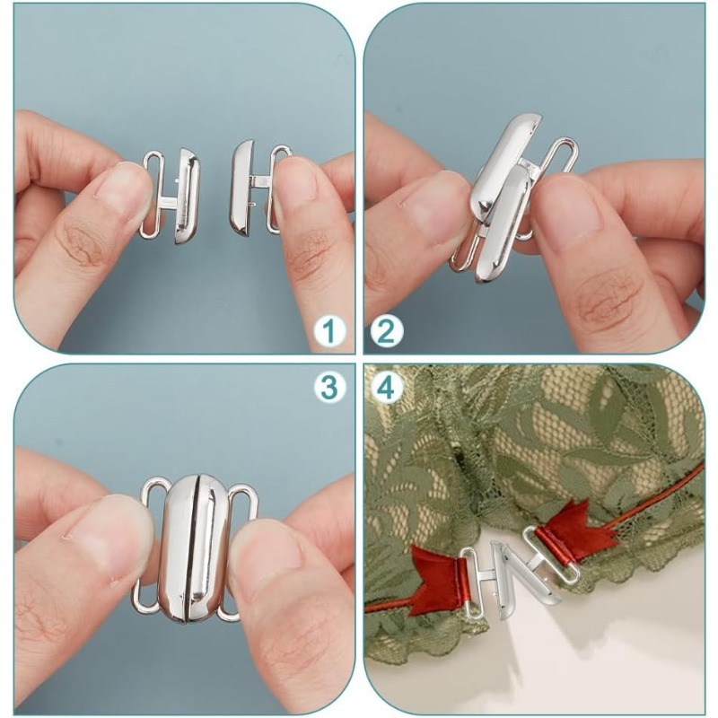 12 sets 3 kleuren voorsluiting - Nursing Bra Clip recensie en prijs