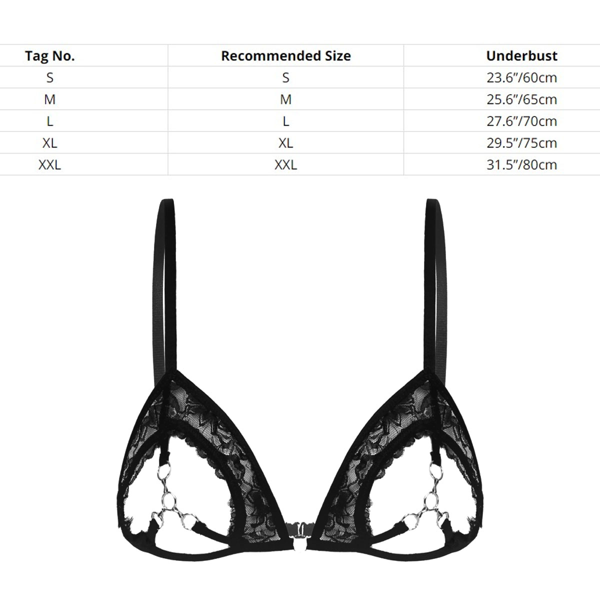 Womens Sheer Mesh Bloemen Kant - Sheer Mesh Bra recensie en prijs