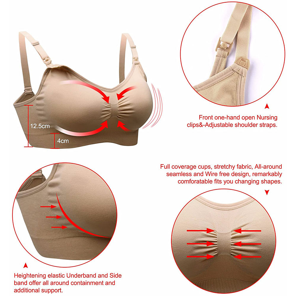 Dames moederschap voedingsbeha - Sleep Bra Bralette recensie en prijs