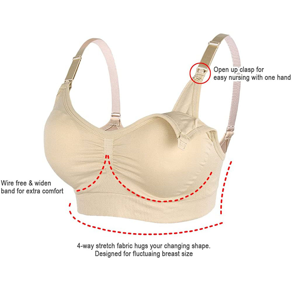 Dames moederschap voedingsbeha - Sleep Bra Bralette recensie en prijs