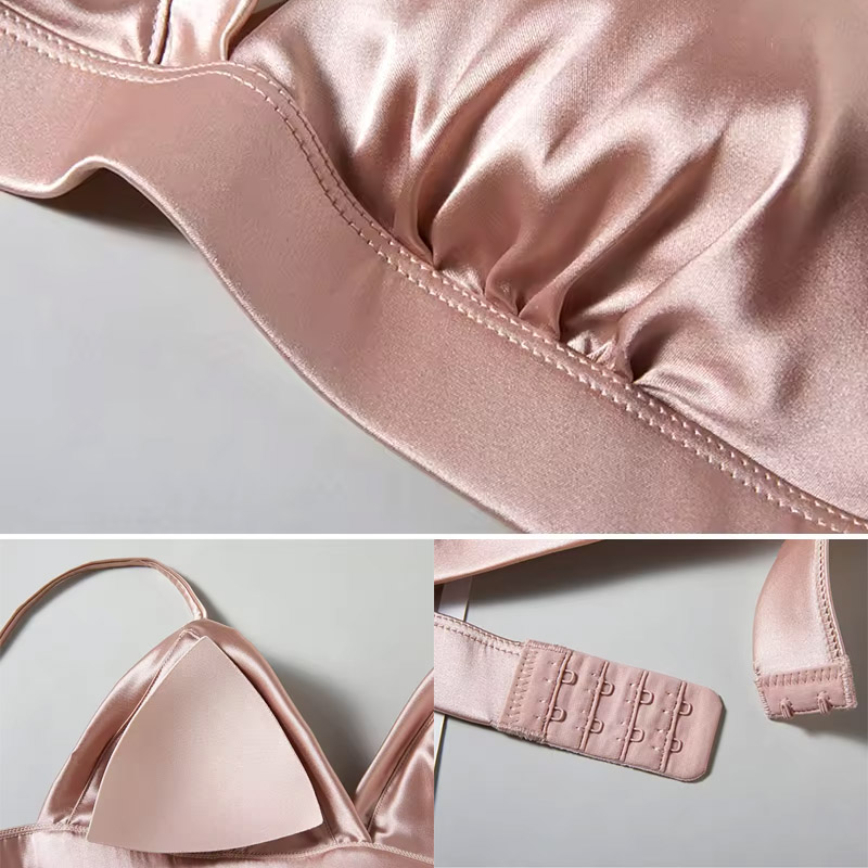 Luxe draadloze driehoekige bh  - Sleep Bra Bralette recensie en prijs