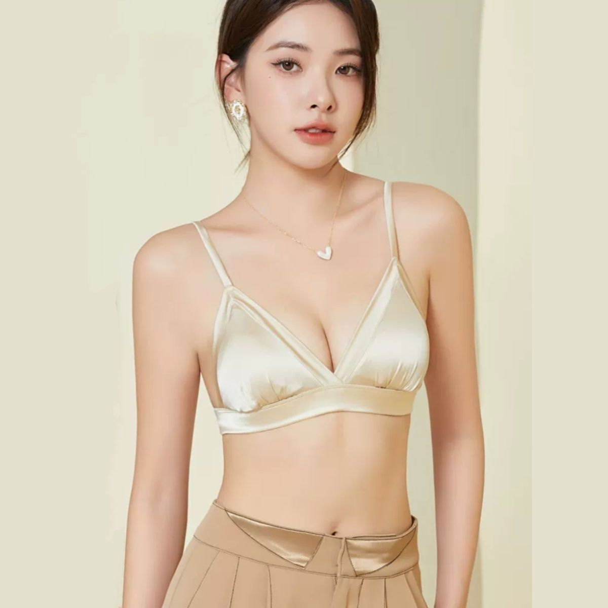 Luxe draadloze driehoekige bh  - Sleep Bra Bralette recensie en prijs
