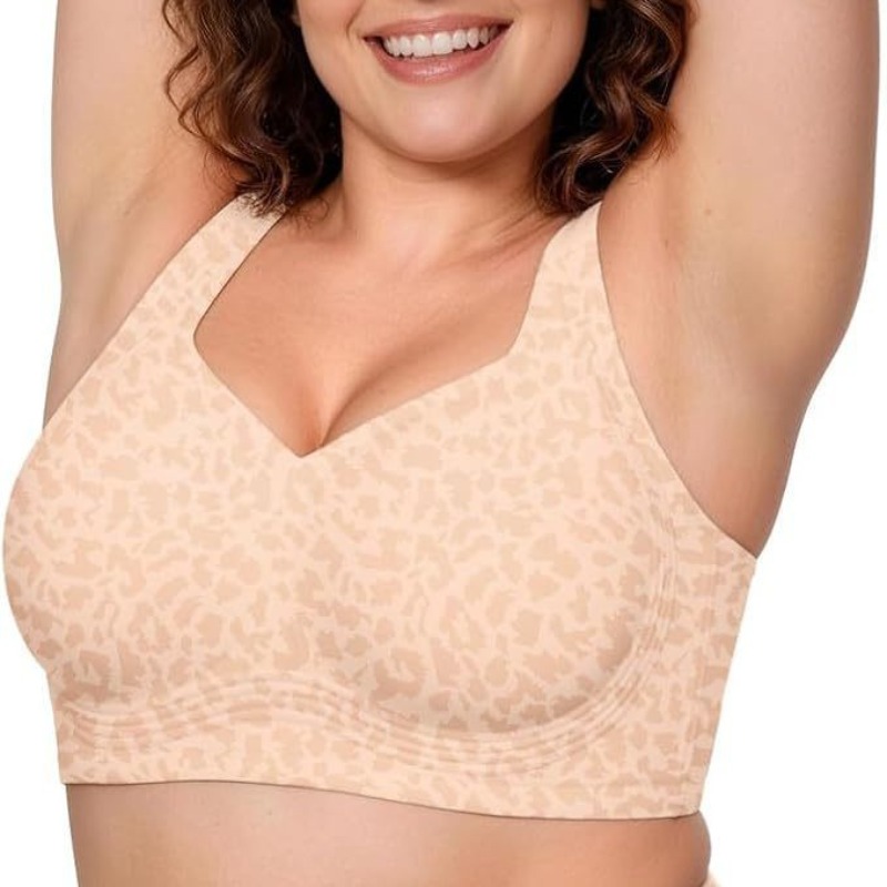 Leopard Jelly-bh's Geen beugel - Underwire Bra Padded recensie en prijs