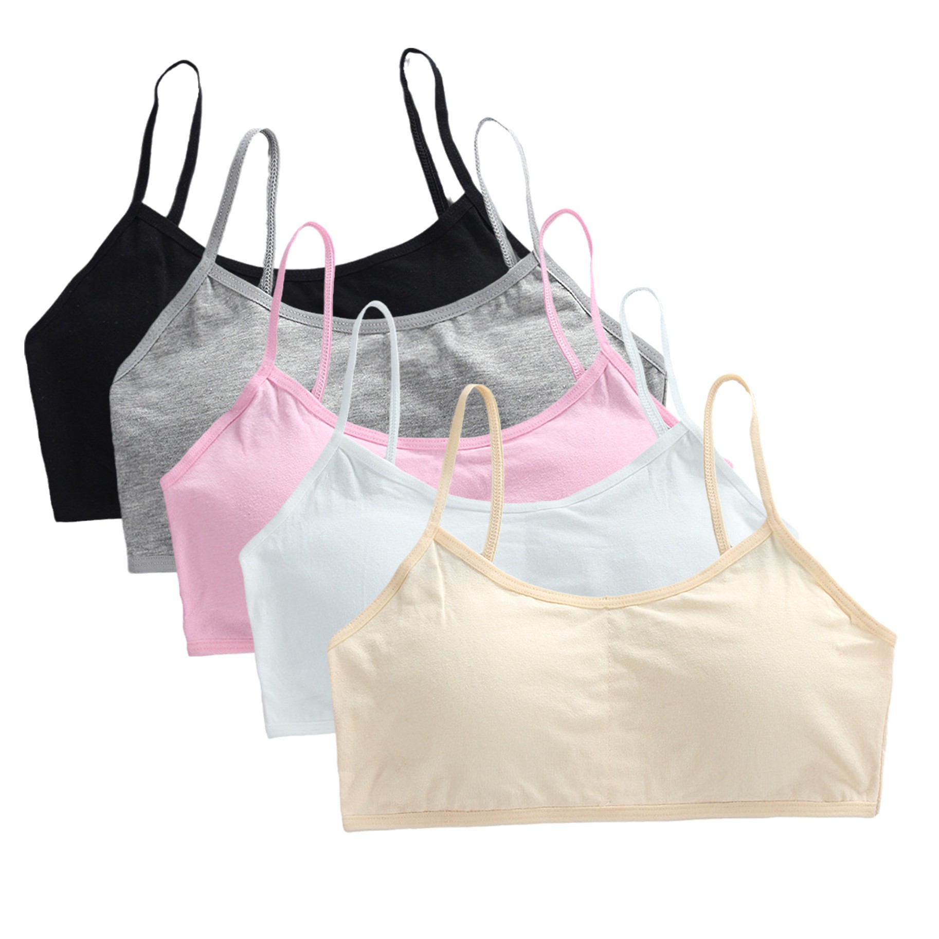 5 stks Tienermeisjes Katoenen  - Cotton Bra Everyday recensie en prijs
