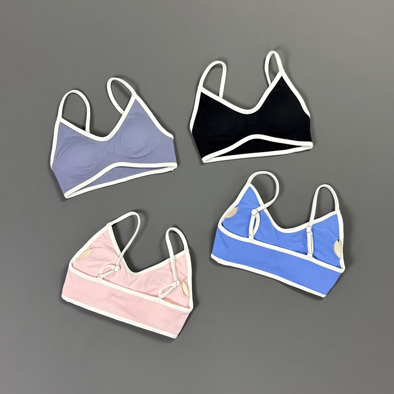 Dames Contrastline Yoga BH V-h - Sports Bra Racerback recensie en prijs