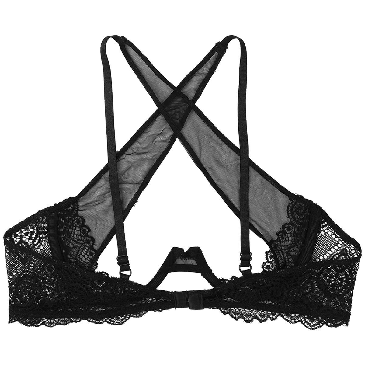 Vrouwen Erotische Nachtkleding - Sheer Mesh Bra recensie en prijs