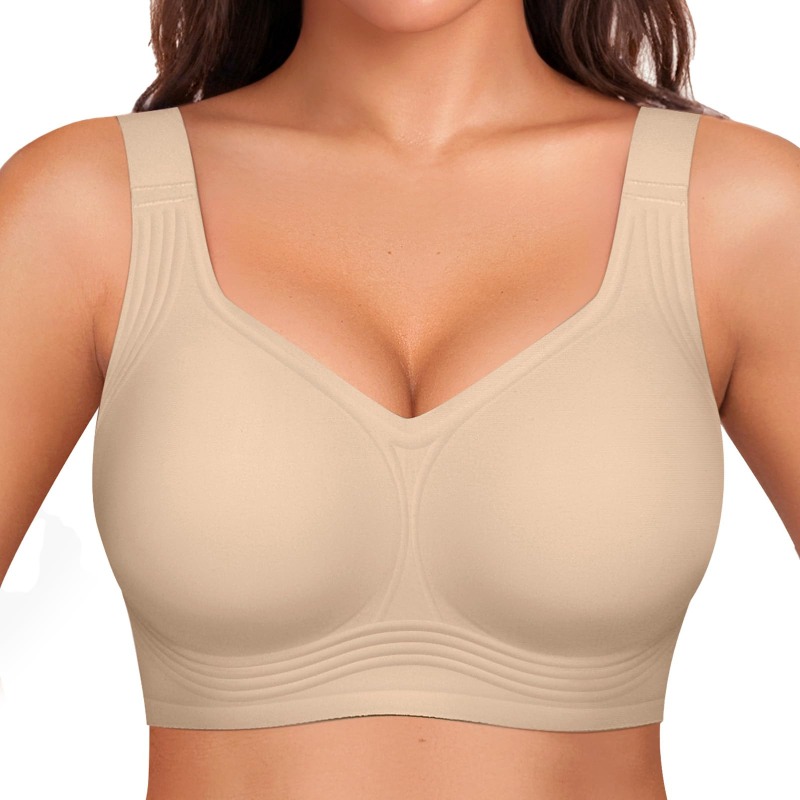 Plus Size Wireless Jelly BH Da - Underwire Bra Padded recensie en prijs