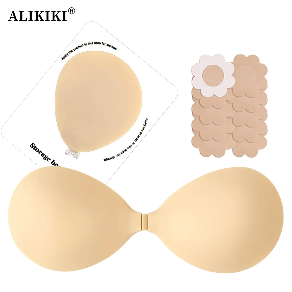 Zelfklevende siliconen bh's zo - Backless Bra Sticky recensie en prijs