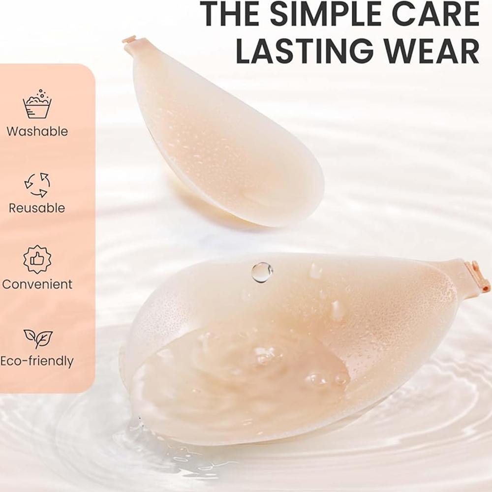 Zelfklevende siliconen bh's zo - Backless Bra Sticky recensie en prijs