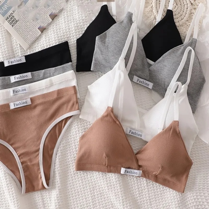 Vrouwen Katoenen Bh Set Sexy S - Cotton Bra Everyday recensie en prijs
